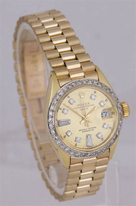 Rolex gold bezel